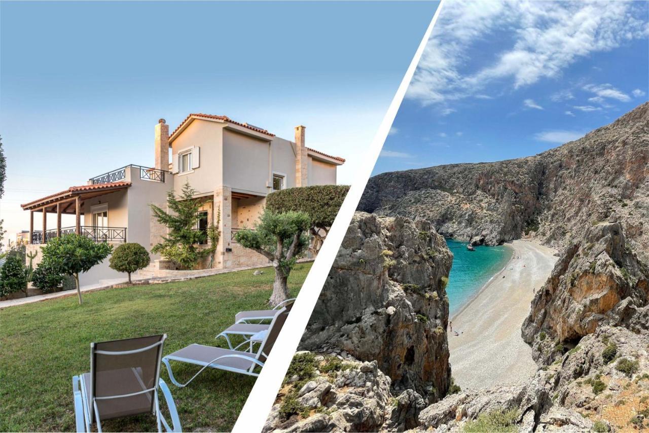 Mangie Villa Hersonissos  Exteriör bild