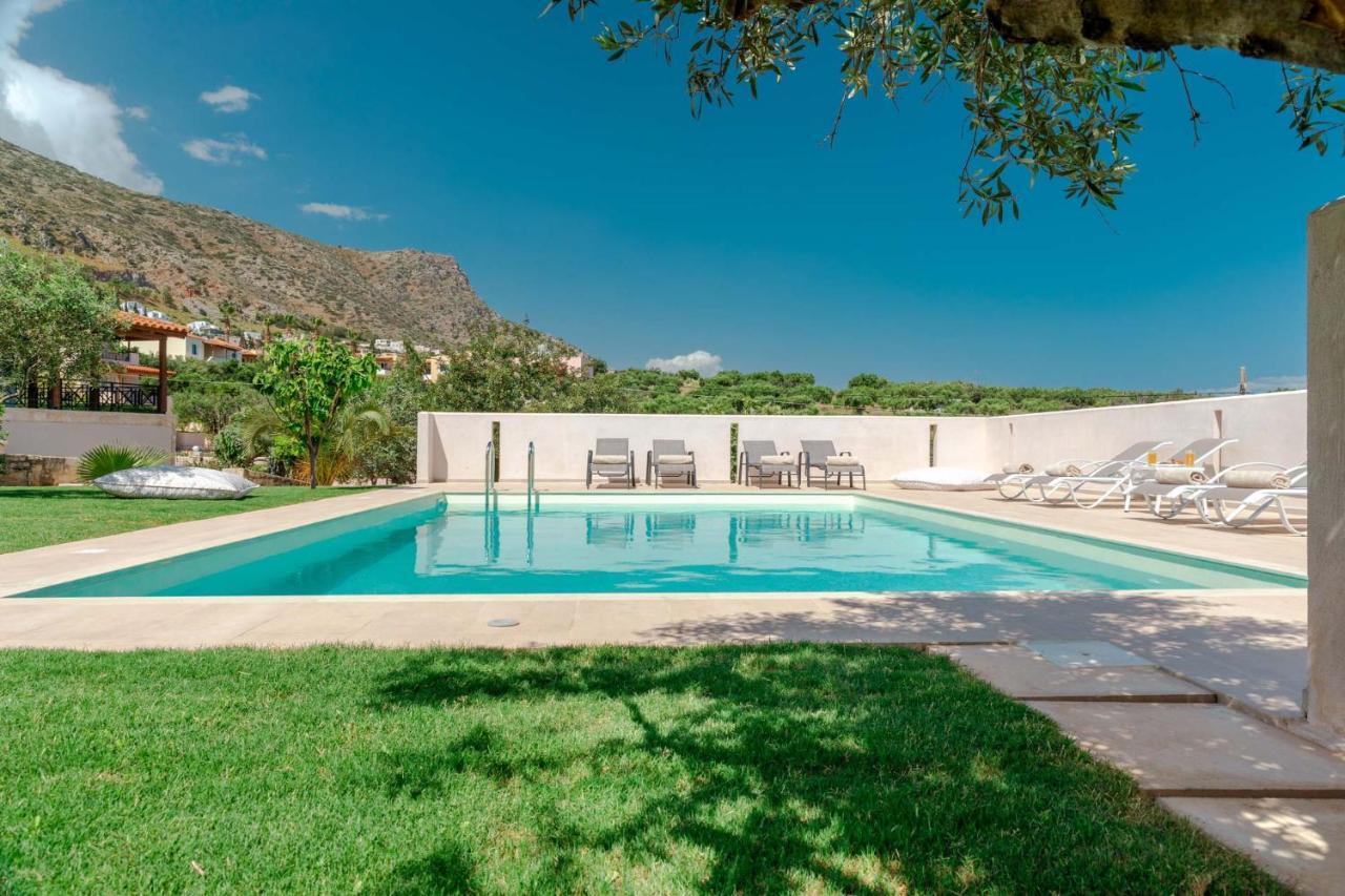 Mangie Villa Hersonissos  Exteriör bild